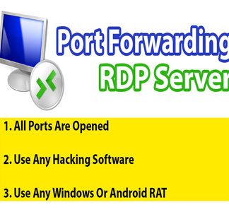 Open Port Forwarding RDP Server