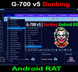 G-700 v5 Banking Android RAT Lifetime Activated