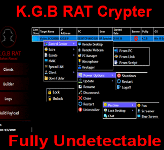 FUD K.G.B RAT Crypter HVNC [ Updated May 2026 ] Bypass All Antiviruses + Kill Windows Defender Permanent